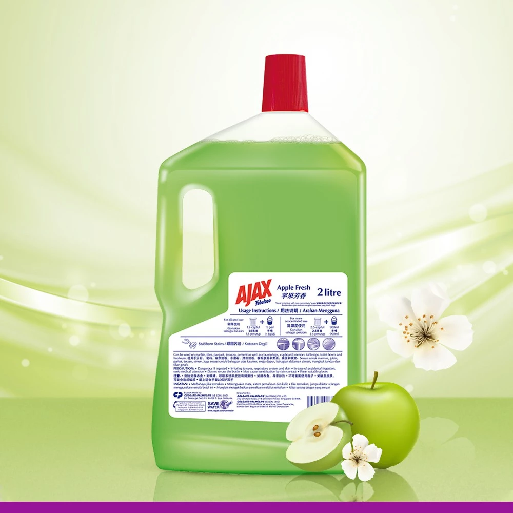 Ajax Fabuloso Apple Fresh 2L (Carton of 6) photo 2