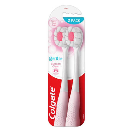 Colgate Gentle Cushion Clean Toothbrush 2's
