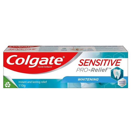 Colgate Sensitive Pro Relief Whitening Toothpaste 110g