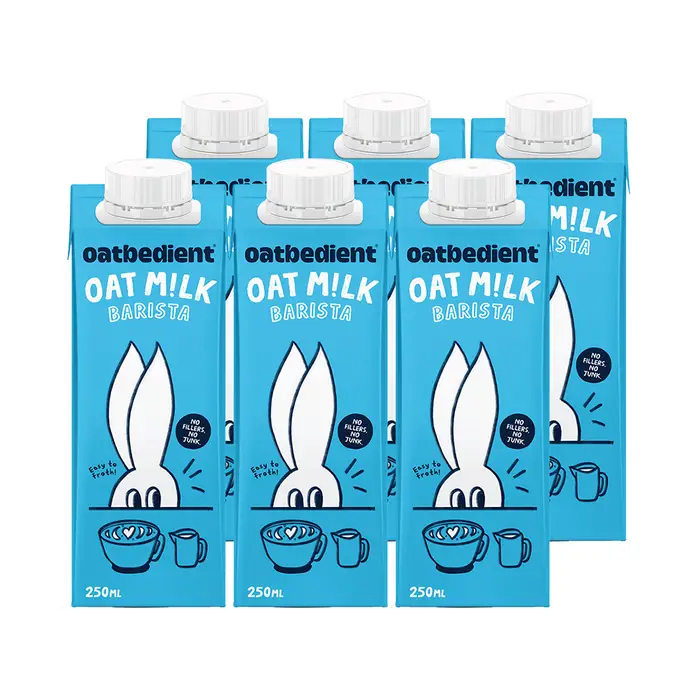 Oatbedient Oat Milk Barista - Bundle of 6 x 250ml