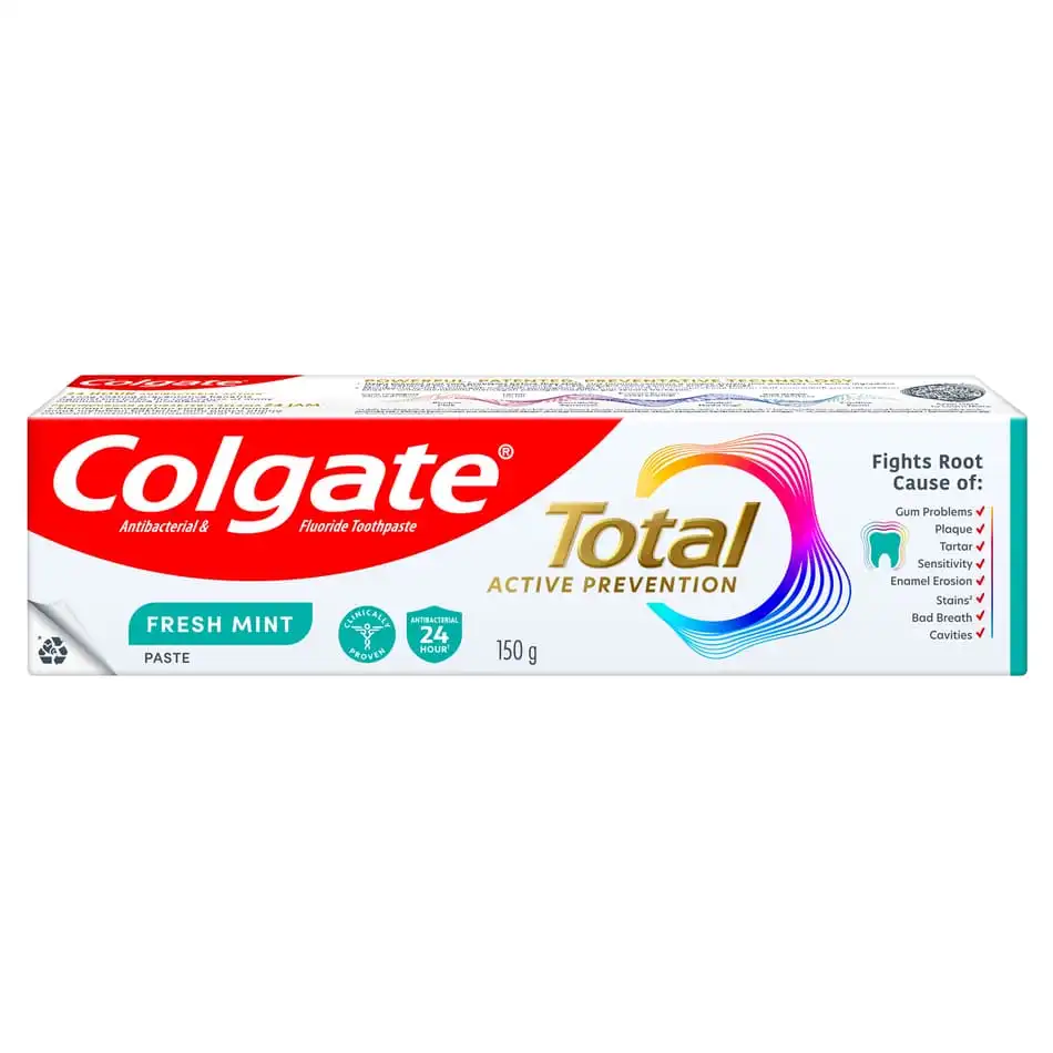 Colgate Total Fresh Mint Toothpaste 150g (Carton of 72)