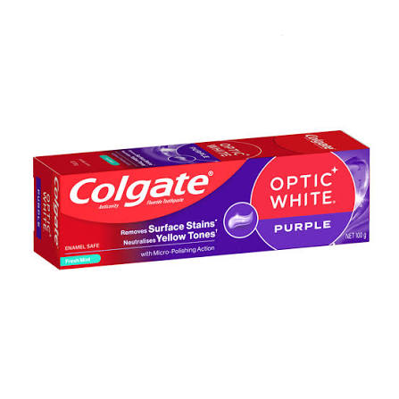 Colgate Optic White Purple Toothpaste 100g