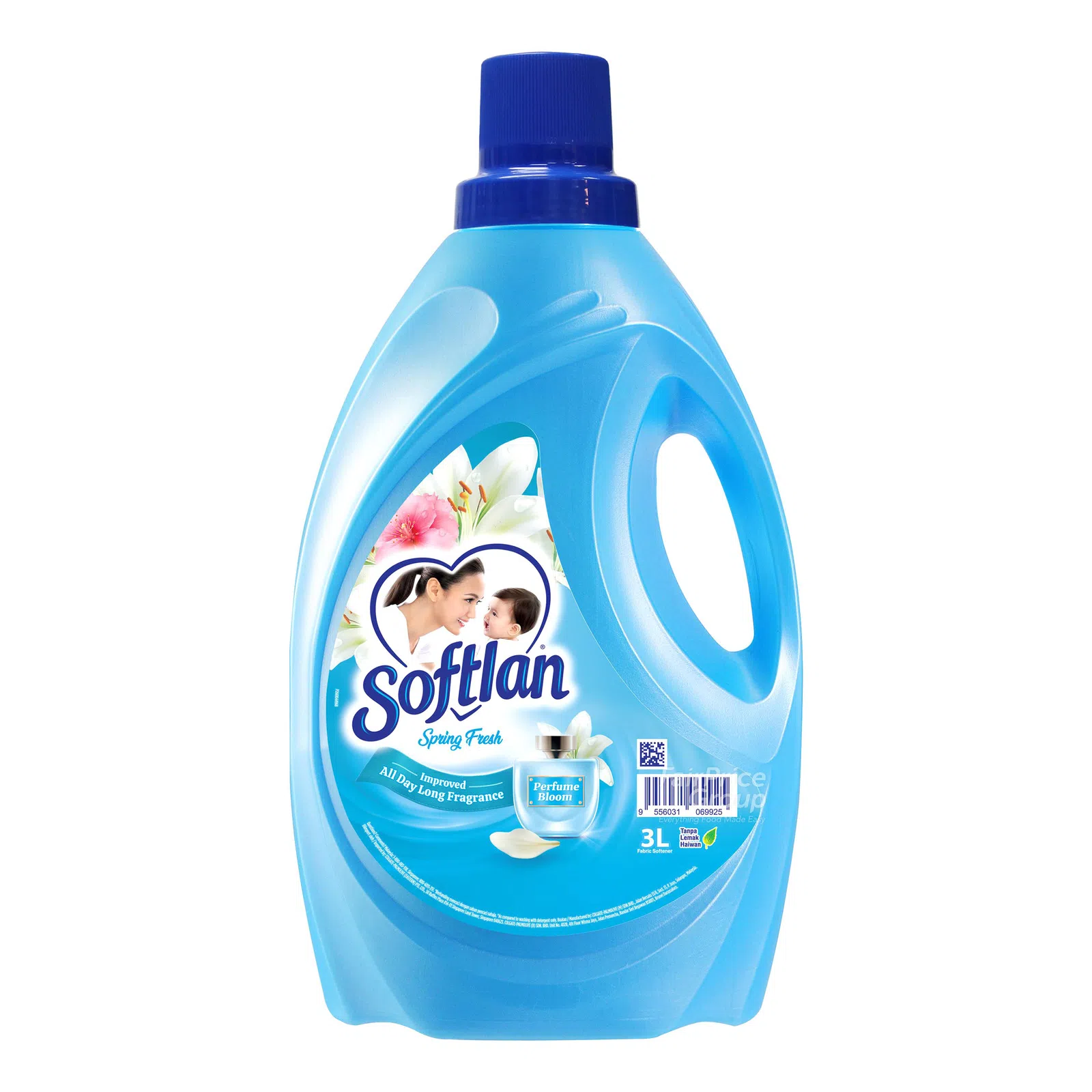 Softlan Spring Fresh Fabric Softener 3L (Carton of 4)
