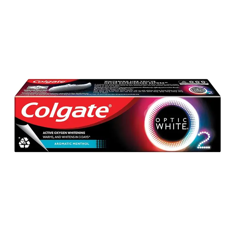 Colgate Optic White O2 Aromatic Menthol Toothpaste 20g