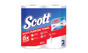 Scott Kitchen Towel - 2 Rolls (Carton of 12)