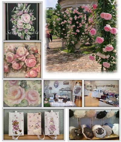 アトリエRose Marry バラのトールペイント展2026