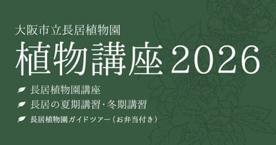 長居植物園講座 真正双子葉類