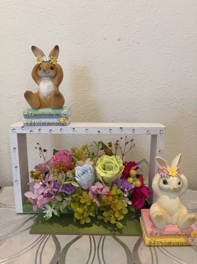 【4月講習会】長くお花を楽しめる プリザーブドフラワー講習会