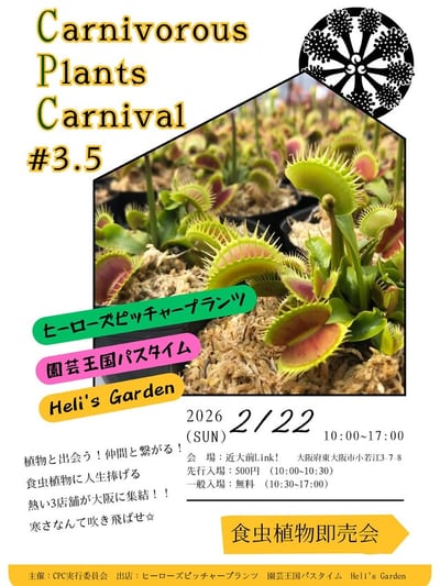 Carnivorous Plants Carnival #3.5