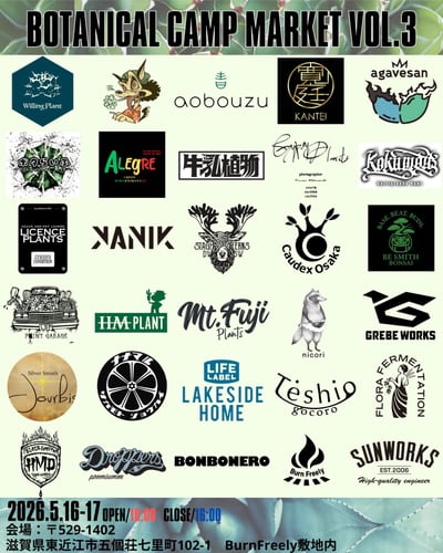 BOTANICAL CAMP MARKET vol.3