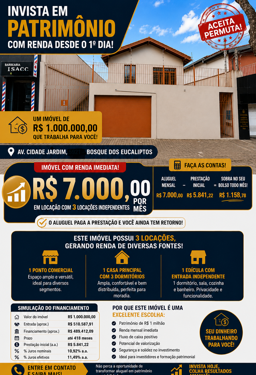 Casa, 275 m² - Jardim Portugal - São José dos Campos/SP • Cód: CA1567
