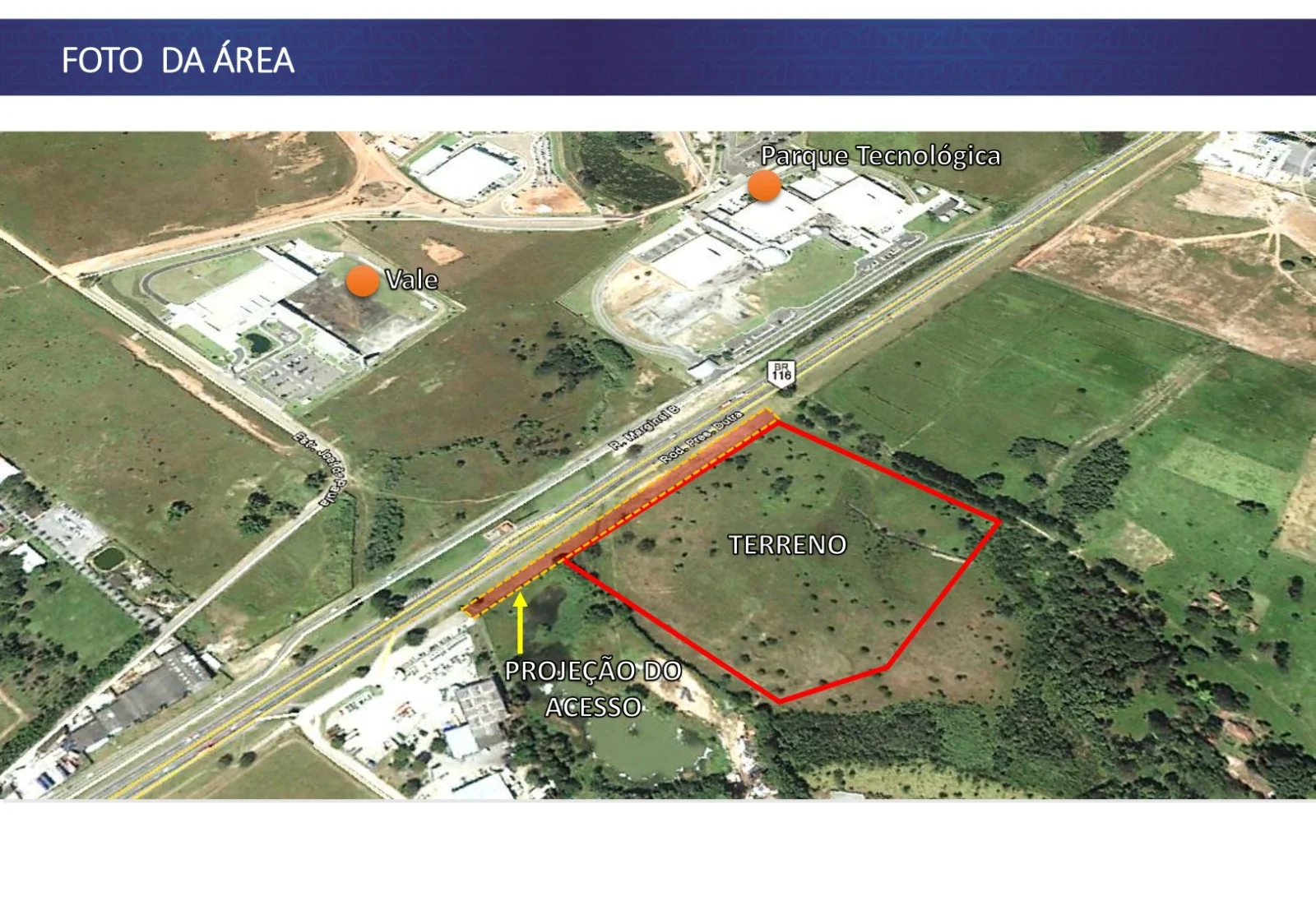 Área, 90000 m² - Jardim Satélite - São José dos Campos/SP • Cód: AR0090
