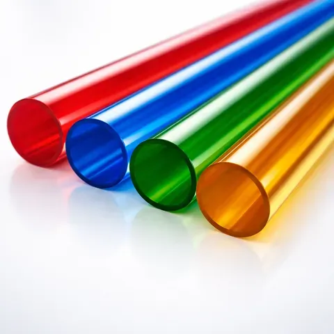 Colored transparent rod image 1