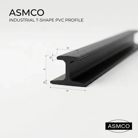 High Precision ABS T Section Extrusion Profile for Industrial Applications
