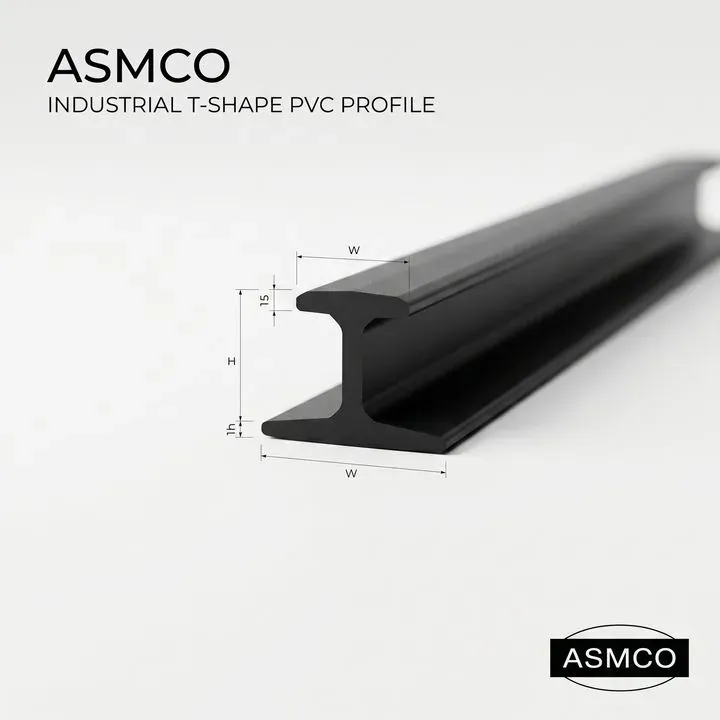 High Precision ABS T Section Extrusion Profile for Industrial Applications