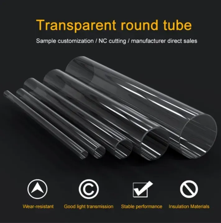 Transparent Plastic Tube