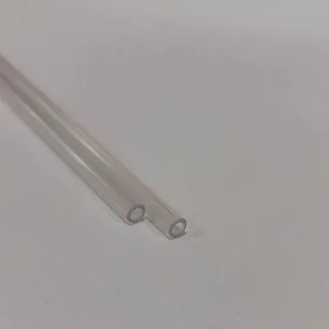 Industrial grade clear PVC crystal pipe smooth finish ASMCO