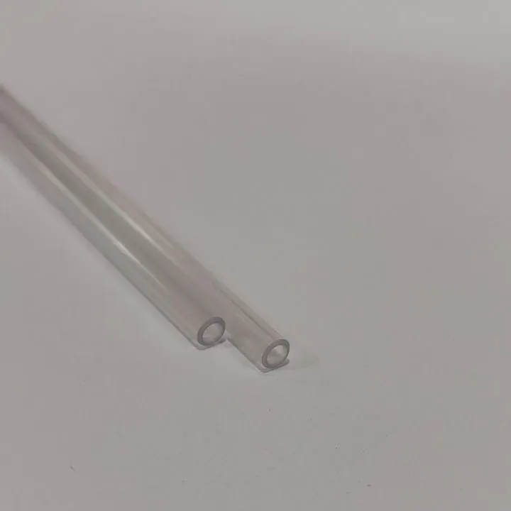 Industrial grade clear PVC crystal pipe smooth finish ASMCO
