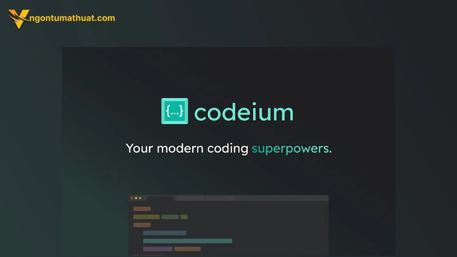 Codeium - Extension tự động viết code