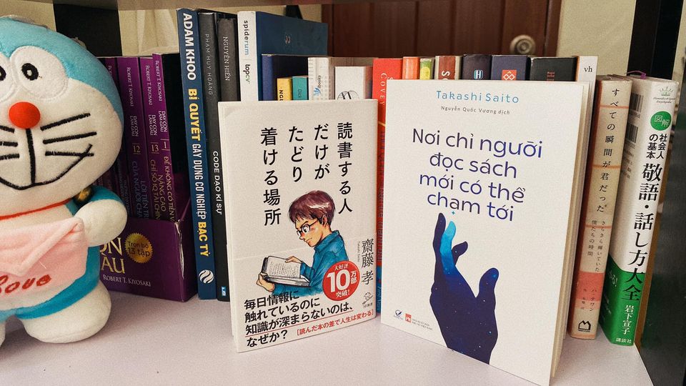 ”Nơi chỉ có người đọc sách mới có thể chạm tới”