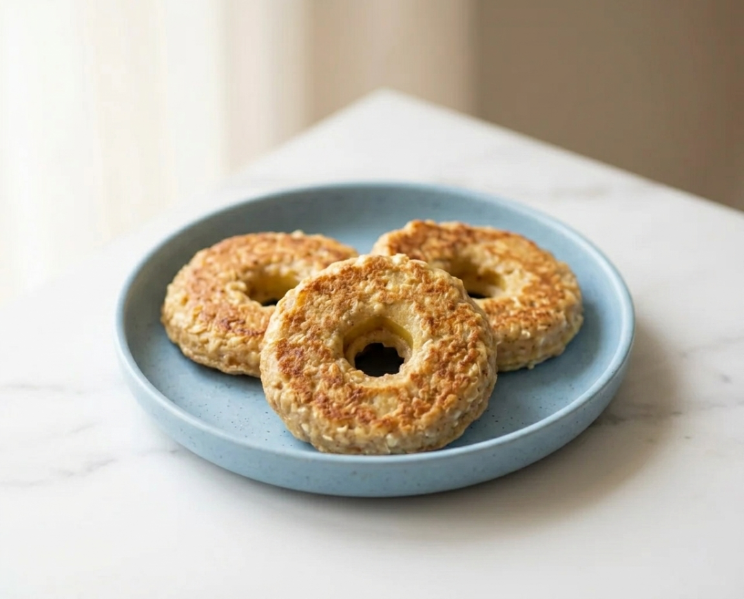 Apple & Oat Breakfast Donut Rings