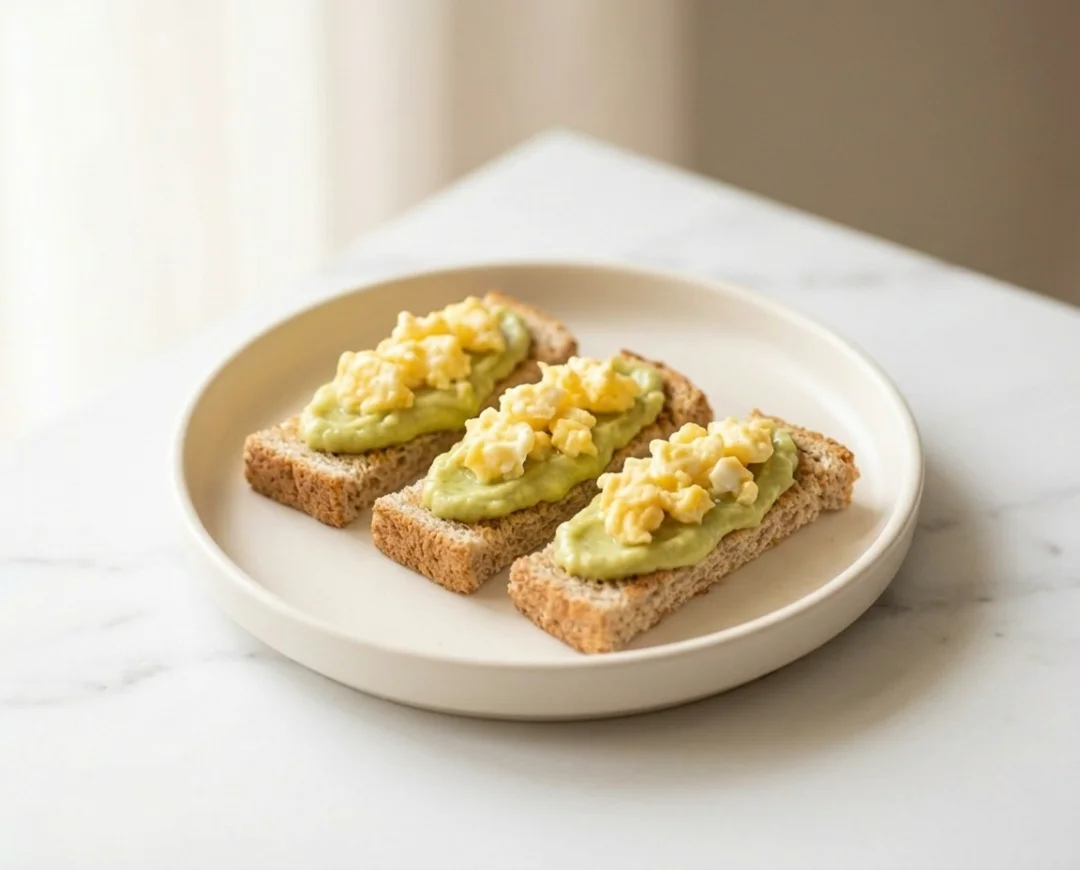 Avocado & Egg Toast Fingers