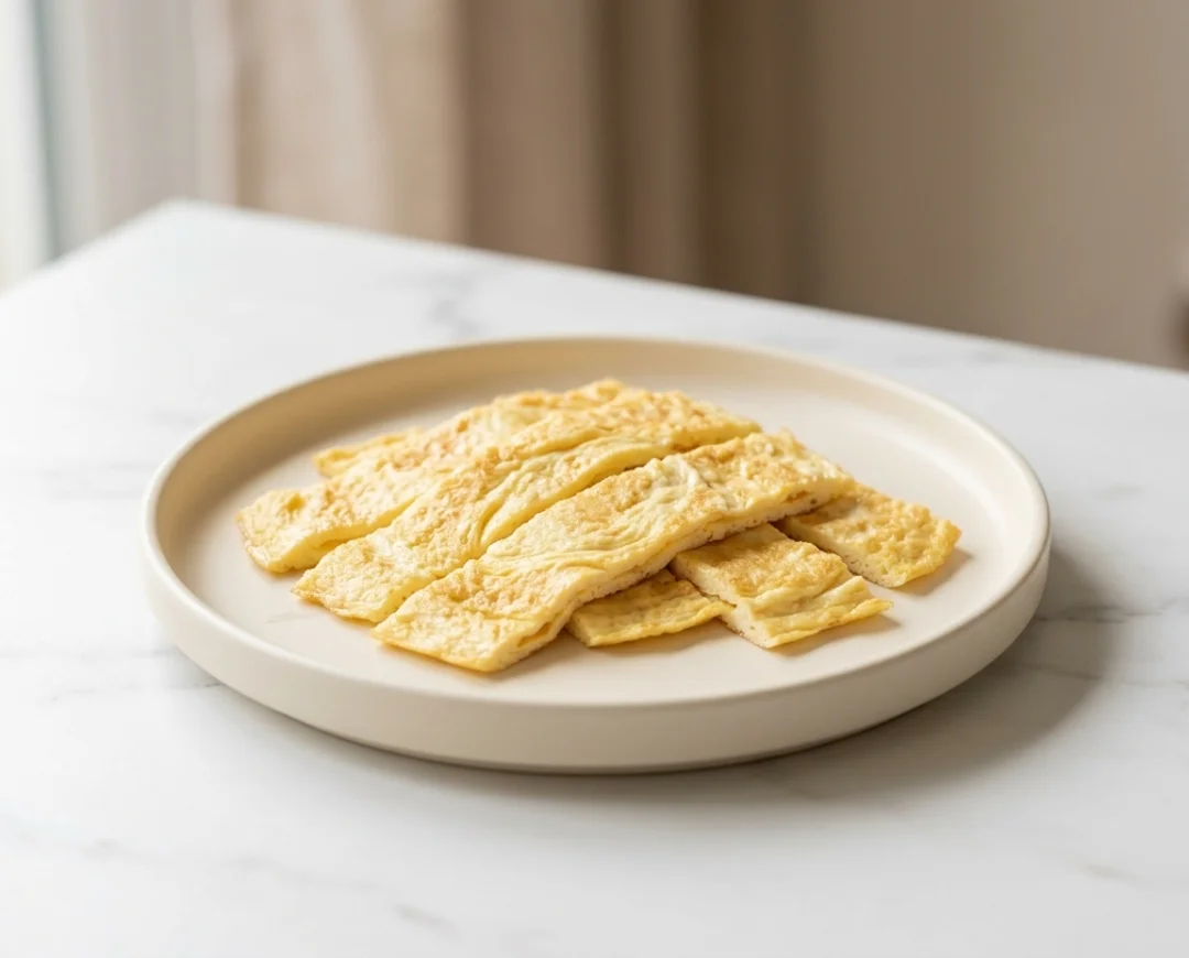 Baby Omelette Strips