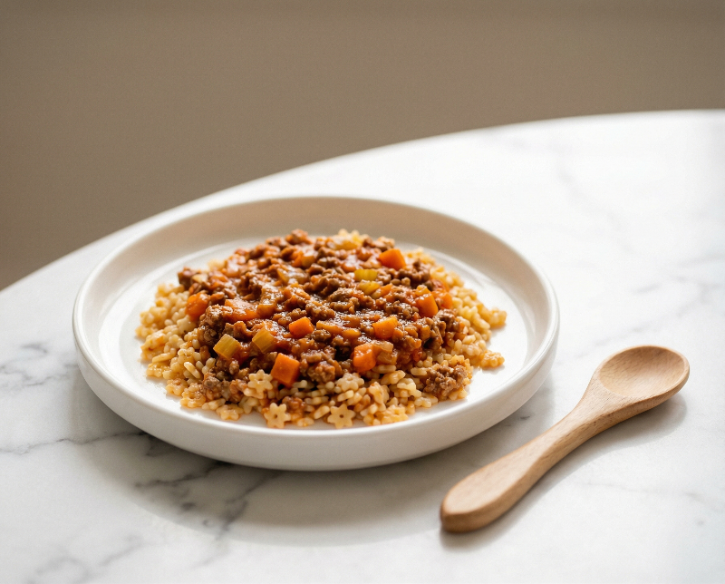 Iron-Rich Beef Bolognese (Baby Version)