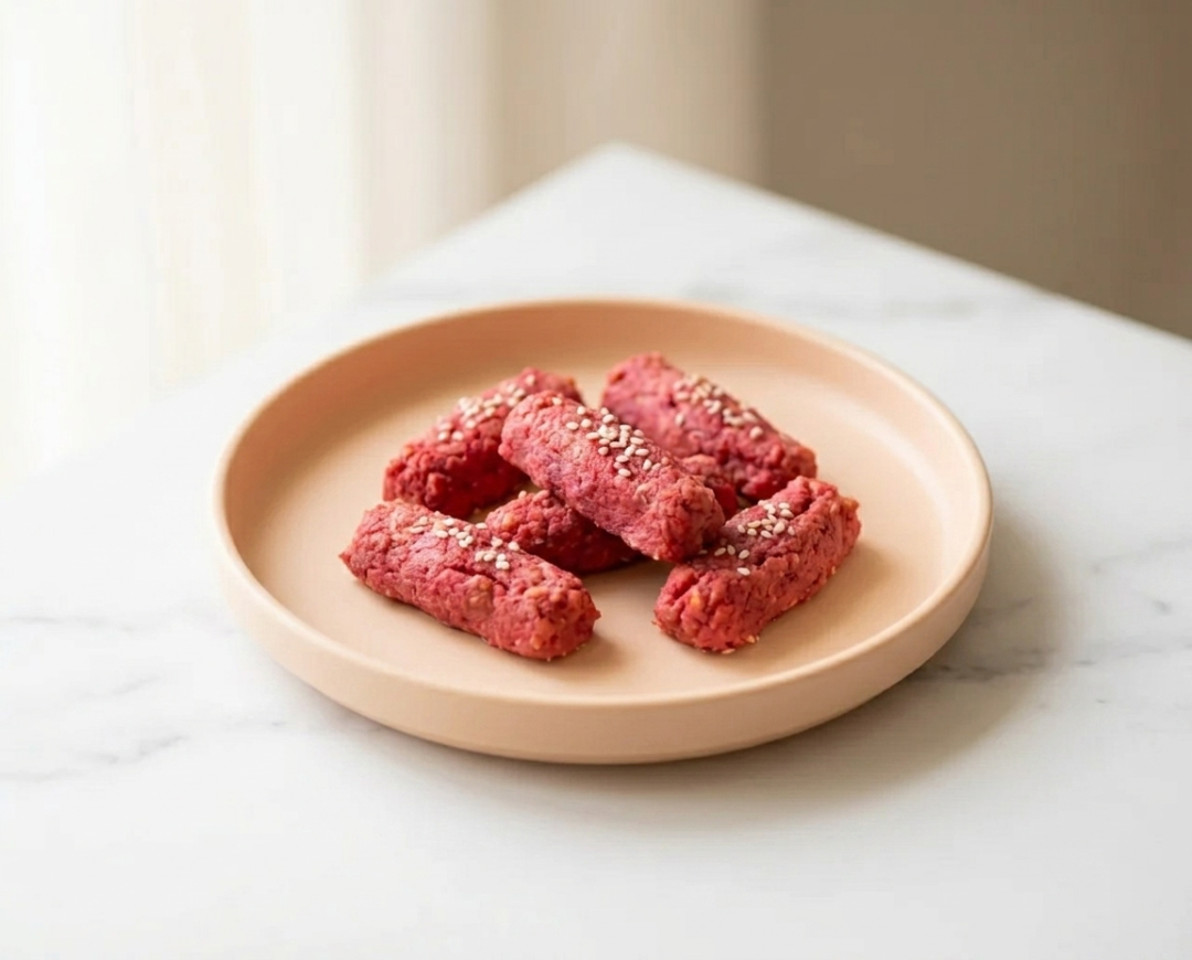 Soft Beetroot and Chickpea Bites