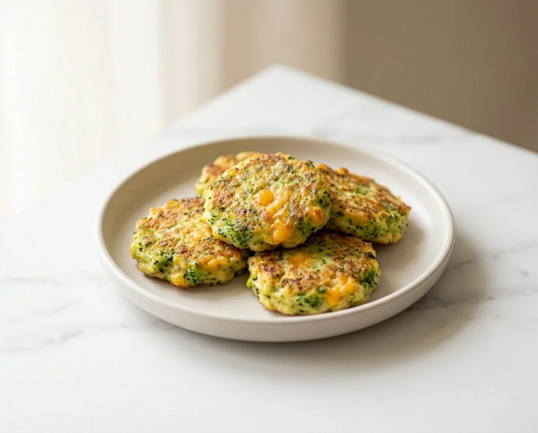 Broccoli & Cheese Fritters