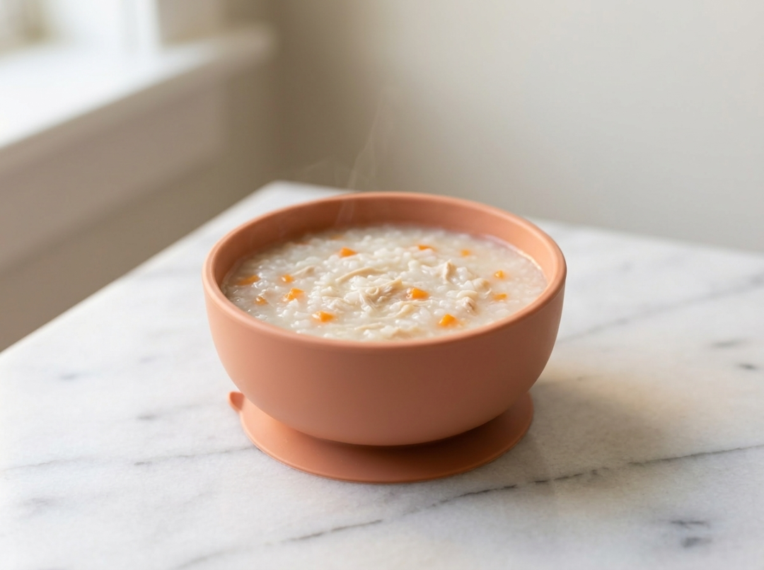 Warm Chicken and Ginger Congee