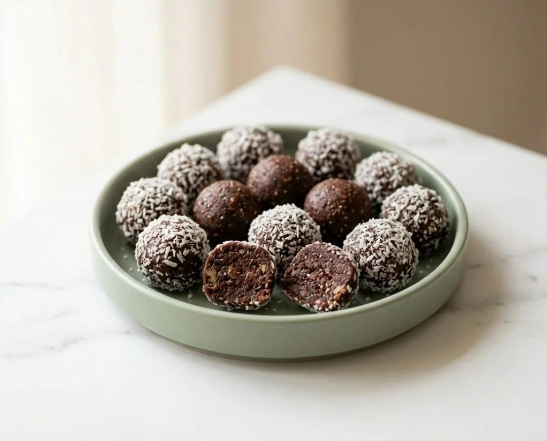 Cocoa & Date Fudge Balls