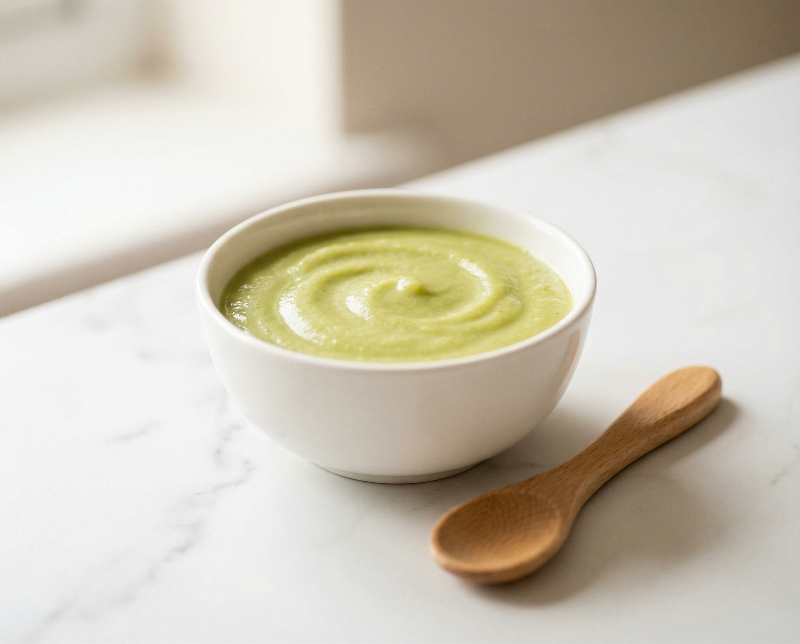 Gentle Courgette & Pea Puree