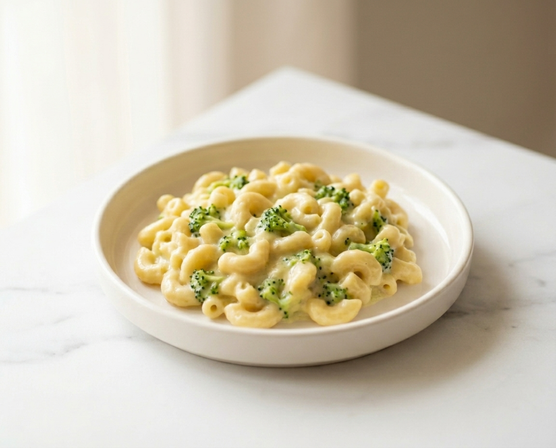 20-Minute Creamy Broccoli Mac & Cheese