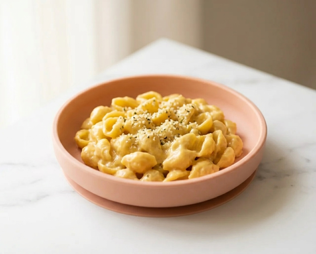 Creamy Egg Yolk Pasta for Toddlers