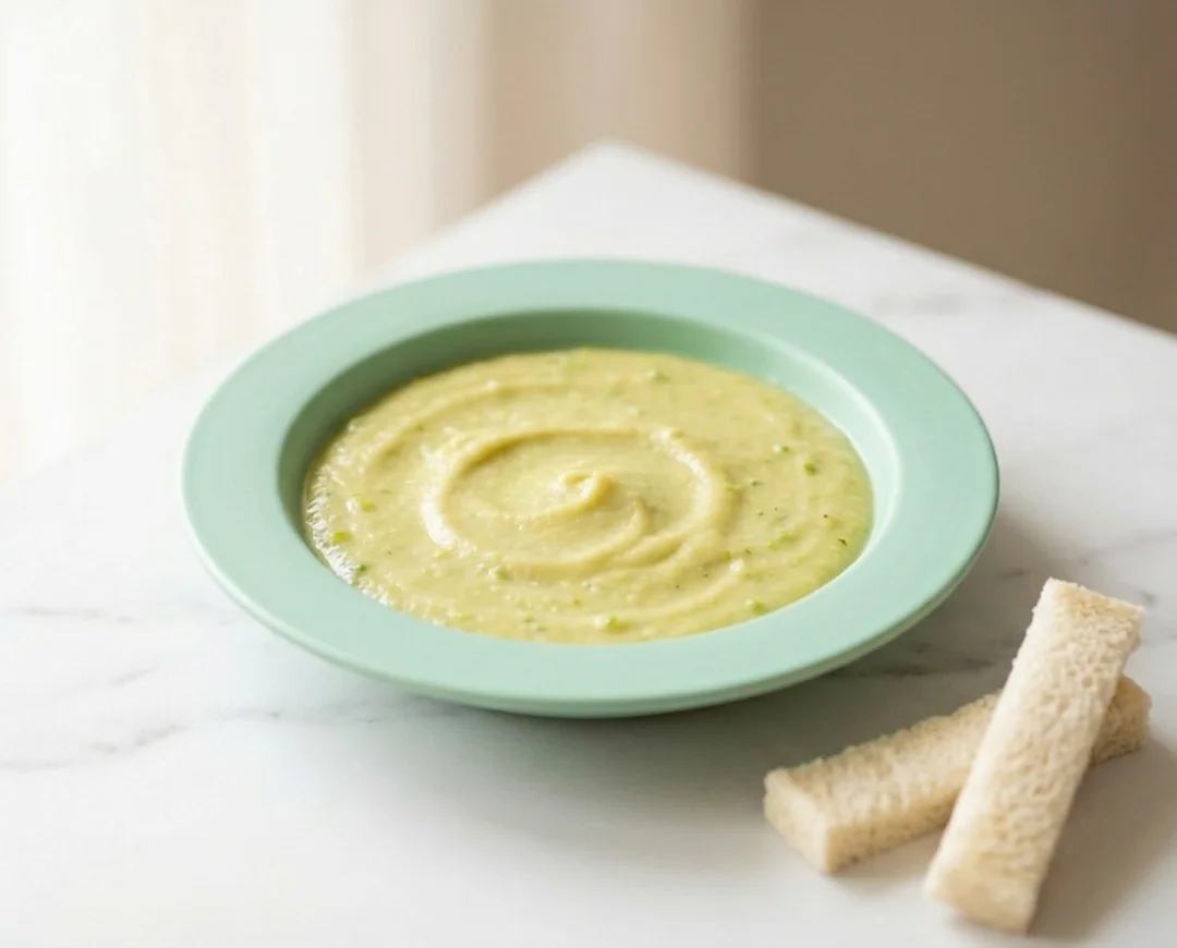 Creamy Leek, Potato & Pea Soup
