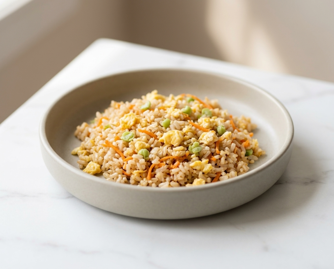 Egg & Vegetable Fried Brown Rice