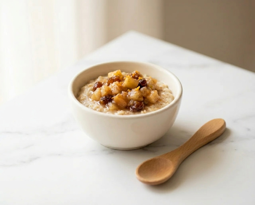 Warm Spiced Fruit Porridge