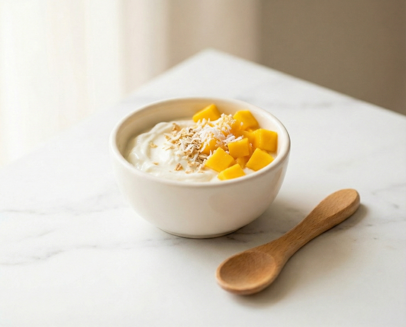 Creamy Greek Yogurt & Mango Parfait