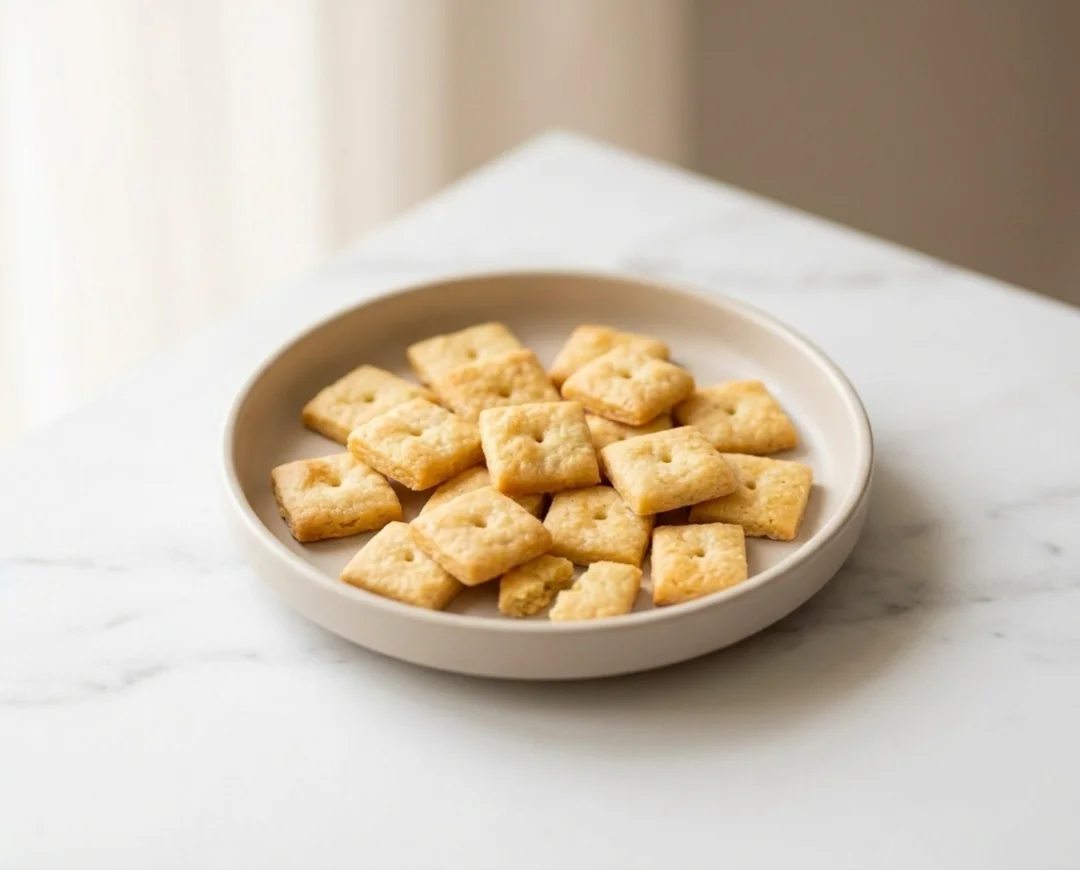 Homemade Cheddar Crackers