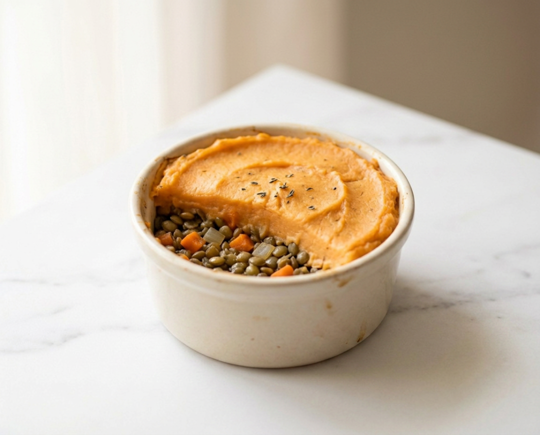 Lentil & Sweet Potato Shepherd's Pie