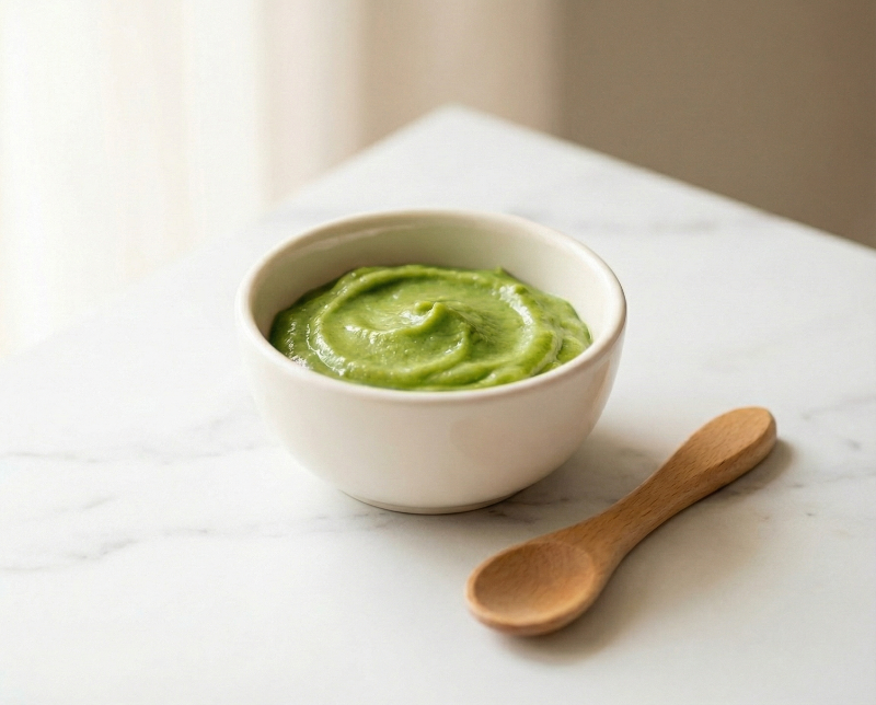 Iron-Rich Lentil, Spinach & Lemon Puree