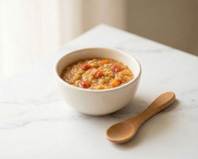 Hearty Lentil & Tomato Soup