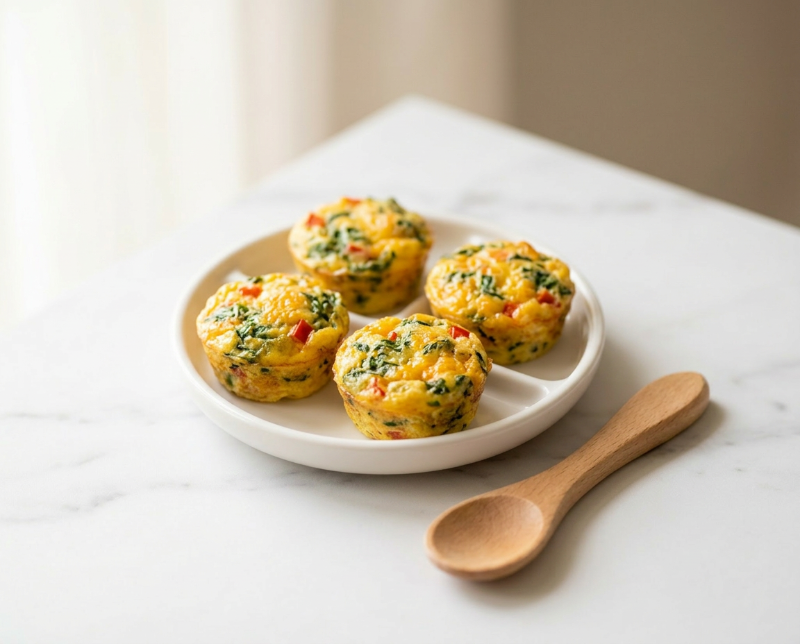 Veggie-Packed Mini Frittata Muffins