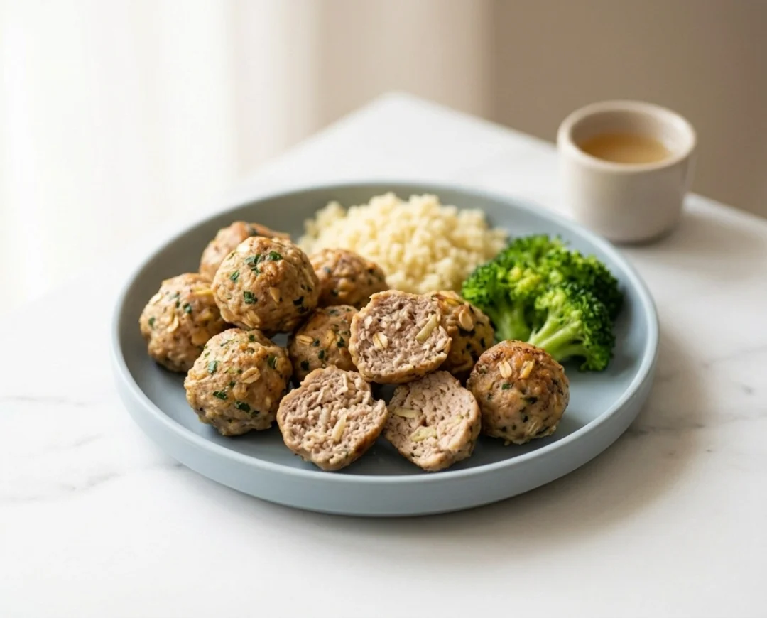 Mini Turkey & Apple Meatballs