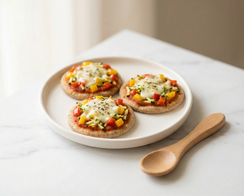 Mini Vegetable Pizzas