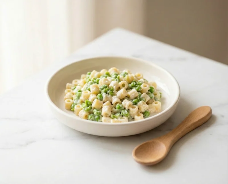 Creamy Pasta with Ricotta & Peas