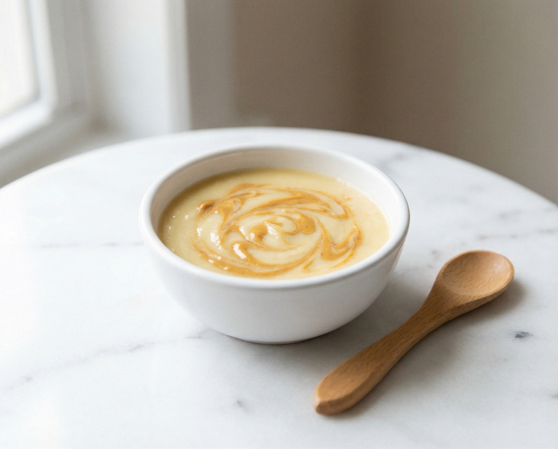 Peanut Butter & Banana Puree Swirl