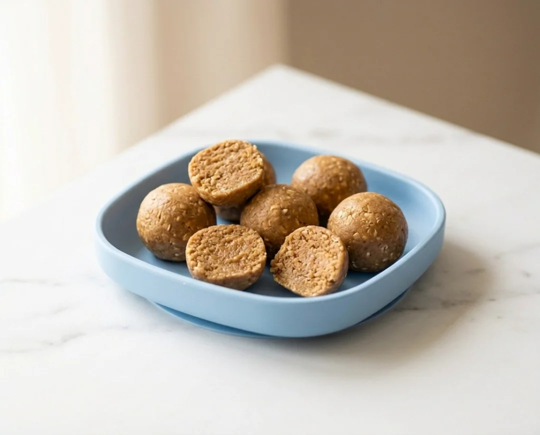 Peanut Butter & White Bean Bliss Balls