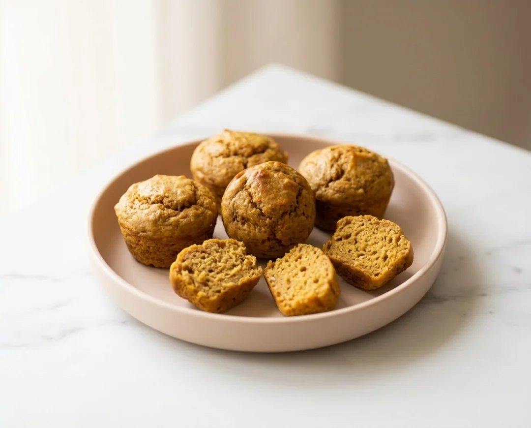 Pumpkin & White Bean Muffins